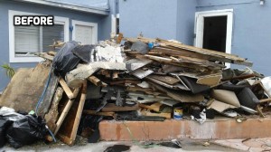 Home debris removal in Miami, FL